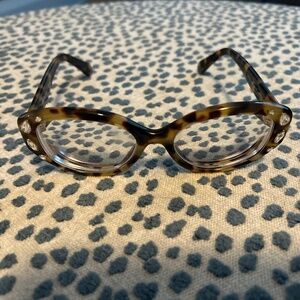 Swarovski Tortoiseshell Eyeglass Frames